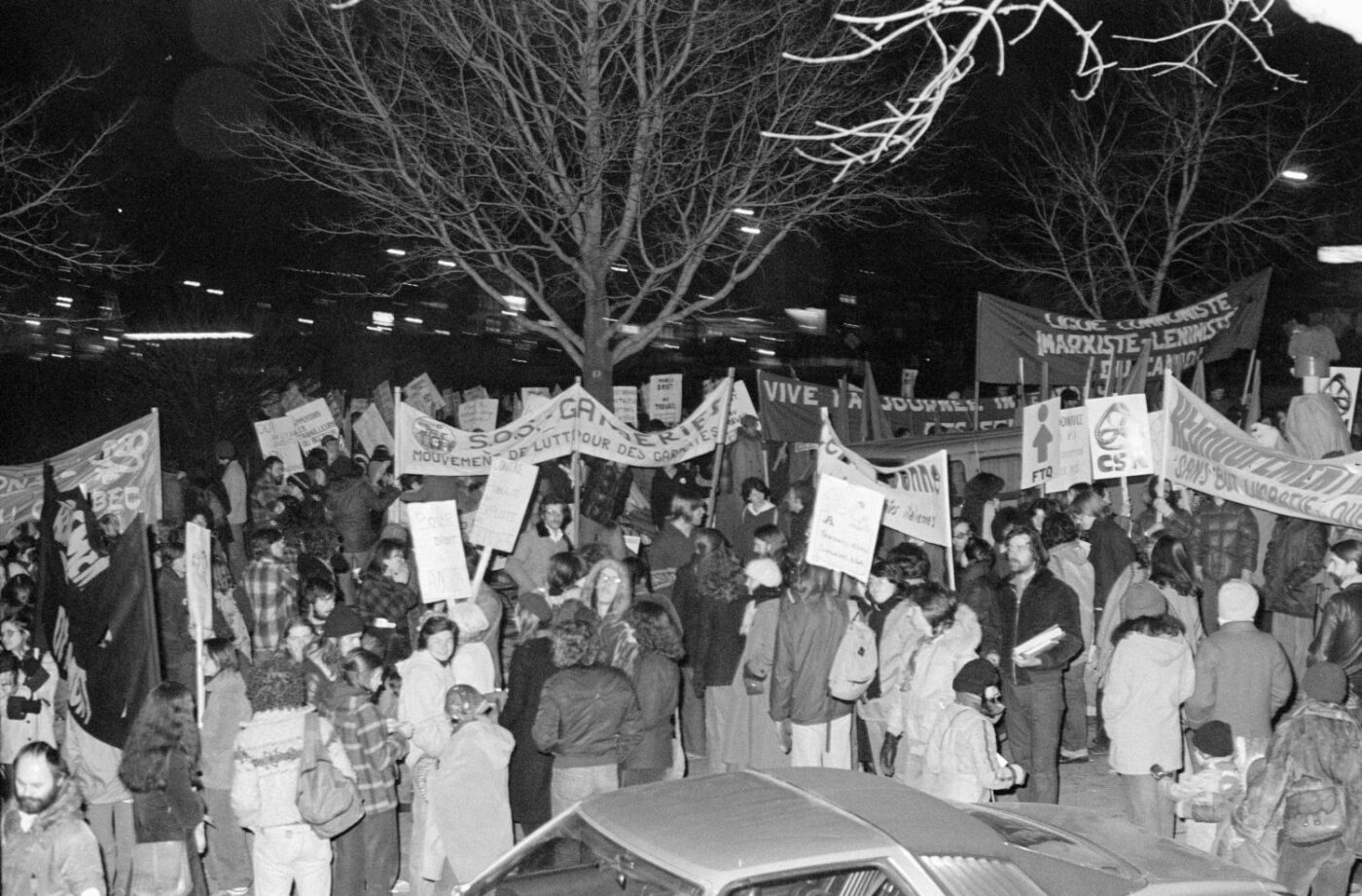 12 Manifestation Femmes Mtl 1979 Banq Fonds Mcc 06m E6 S7 Ss1 P790278 003